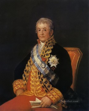 Retrato de José Antonio Francisco de Goya Pinturas al óleo